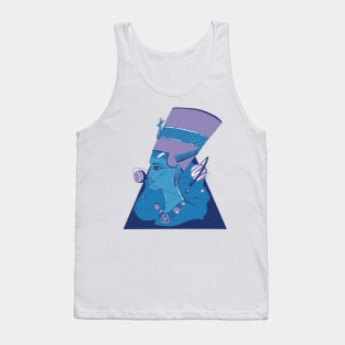 Mountain Blue Nefertiti and The Stars Tank Top